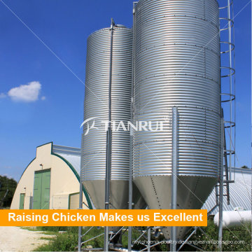 Farming Port Designed Durable Geflügel Stahl Feed Silo System zum Verkauf